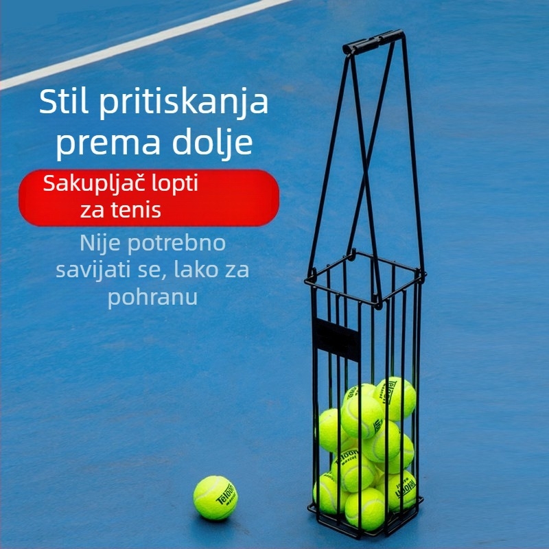 Prijenosni skupljač tenis lopti – metalna konstrukcija, Far wave, Zhejiang porijeklo, mogućnost prilagodbe.
