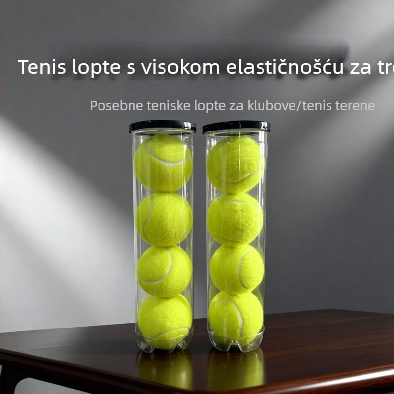 Tenis trening lopta, gumena, tisak s vlastitim logotipom, prilagodba, šifra proizvoda 058, Yiwu