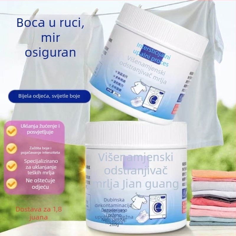 Višenamjenski krem za uklanjanje mrlja za odjeću i bijele mrežaste tenisice, 260 g