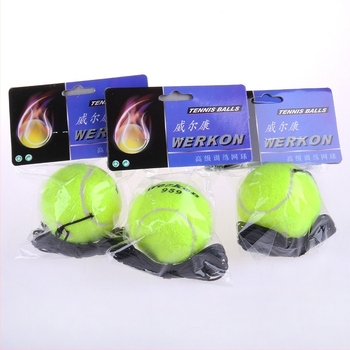 Jednolinijska trening tenis lopta – materijal: kemijska vlakna; tenis s linijom; tiskano logo OK; ovlaštene privatne marke Da; prilagodba: tenis po narudžbi