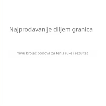 Prijenosni brojač bodova za tenisku reketa – ABS, Kod 23, Standardni format, Bez obrade, Tenis