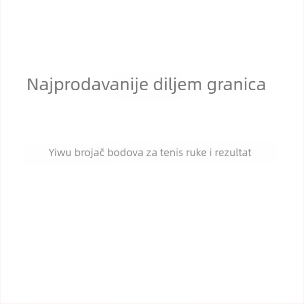 Prijenosni brojač bodova za tenisku reketa – ABS, Kod 23, Standardni format, Bez obrade, Tenis