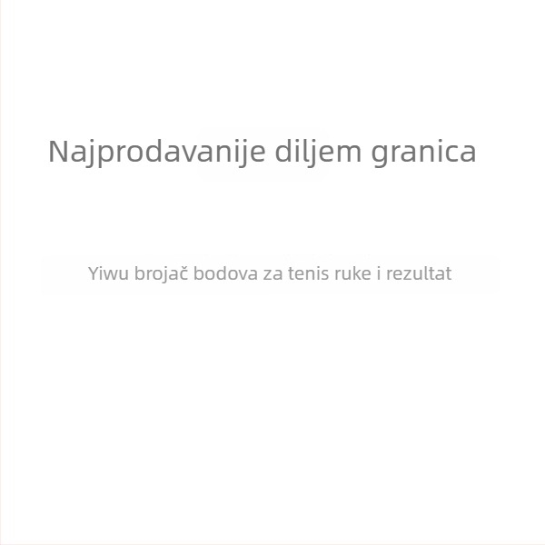 Prijenosni brojač bodova za tenisku reketa – ABS, Kod 23, Standardni format, Bez obrade, Tenis
