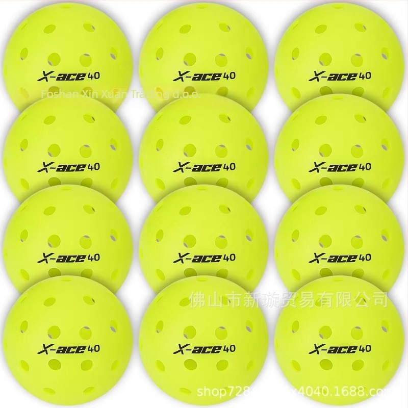 AMASPORT rotomoldirana pickleball lopta, 40 rupa, USAPA certificirana natjecateljska lopta