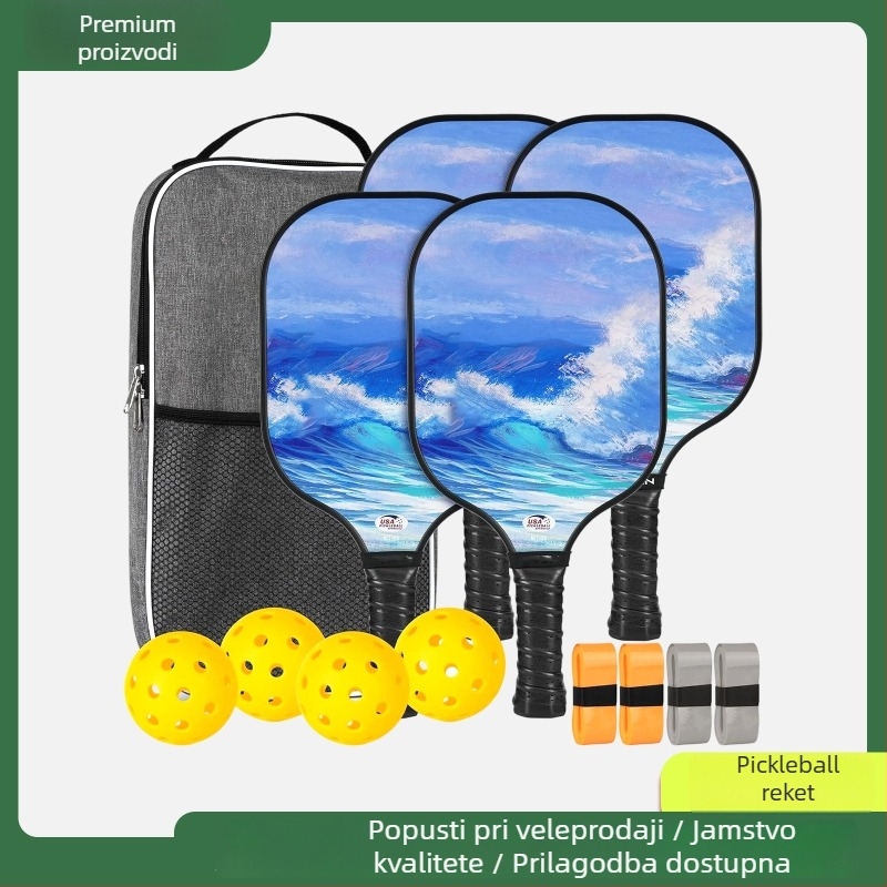 Fiberglass pickleball reketa – jezgra od saća, za vanjske sportove