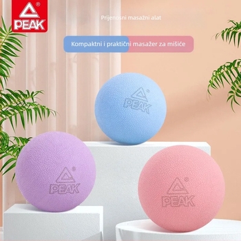 Peak Fascia Massage Ball – joga lopta; Materijal: TPE; Težina: 145 g; Promjer: 60; Bez napuhavanja