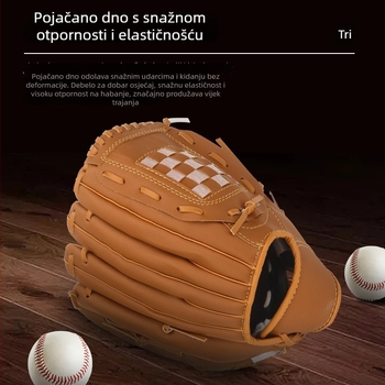 Baseball rukavice za udarac, PU imitacijska koža, za odrasle i mlade bacače (PU; univerzalna upotreba; porijeklo: Guangdong; kategorija: baseball)