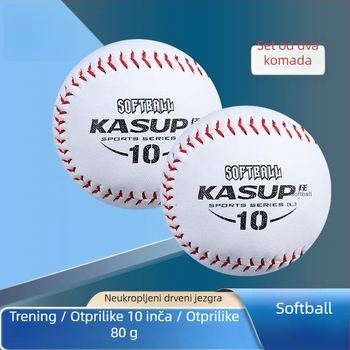Crazy God PU softball s mekanim i tvrdim jezgrom za treninge i natjecanja