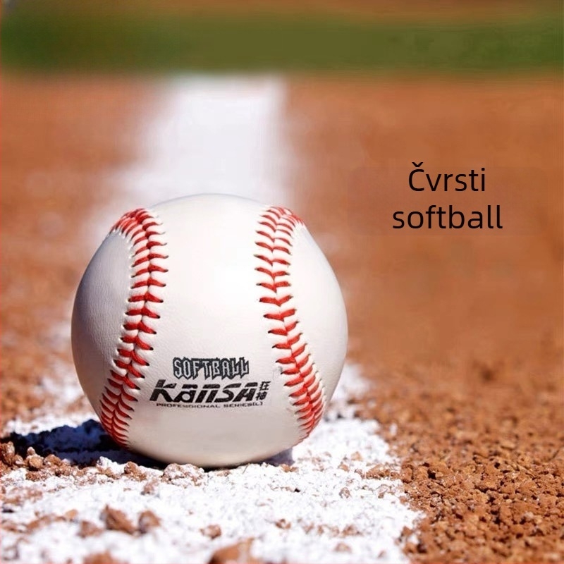 Crazy God PU softball s mekanim i tvrdim jezgrom za treninge i natjecanja