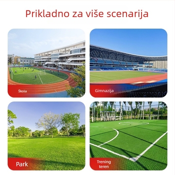 Vanjski trener za udaranje u baseball s podesivom visinom i T-okviem na trokutnom stativu