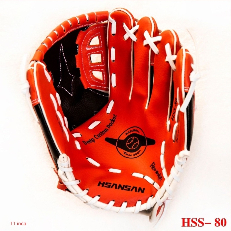 Rukavice za baseball i softball | PVC/PU sintetička koža | Za odrasle i djecu | Mogućnost prilagođavanja | Štampa logotipa