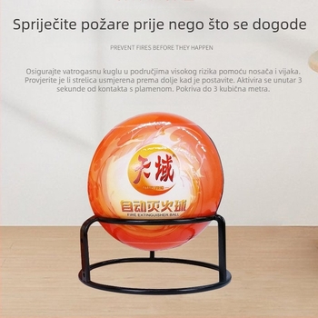 Viseći vatrogasni aparat sa suhim prahom, 1,3 kg, za urede, dom i računalne prostorije