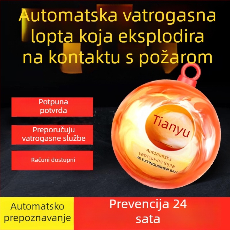 Viseći vatrogasni aparat sa suhim prahom, 1,3 kg, za urede, dom i računalne prostorije