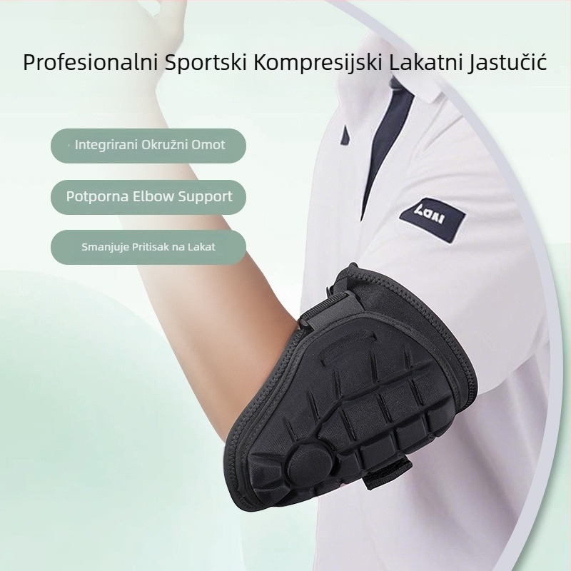 Zaštitnici lakta za baseball i softball – lagani EVA s plastičnom kopčom i elastičnom trakom, 70 g, za odrasle