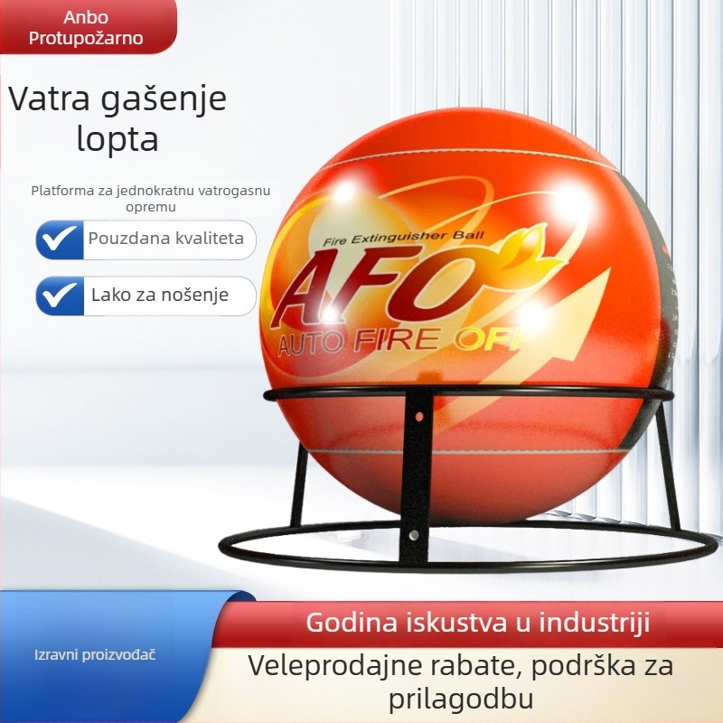 Anbo Fire Fighting Fire Ball - kugla za gašenje s suhim prahom, porijeklo Hebei, model Fire Ball, privatna etiketa moguća