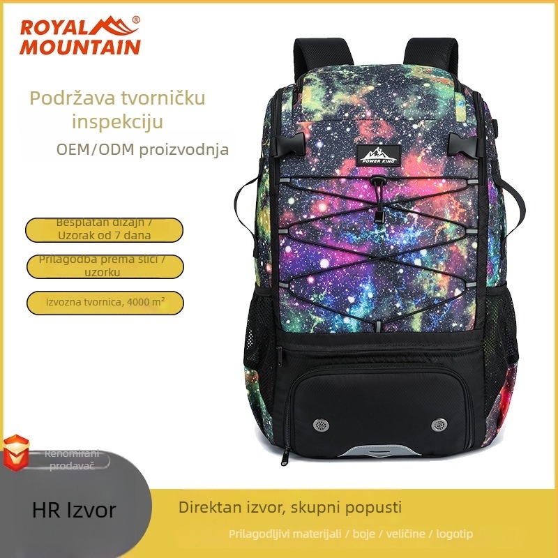 Ruksak za baseball u američkom stilu s velikim kapacitetom za studente, vodootporan vanjski ruksak