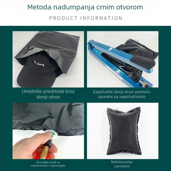 Naduvljiva zaštitna vrećica za ekspresne pošiljke – otpornost na tlak, jastučić s mjehurićima
