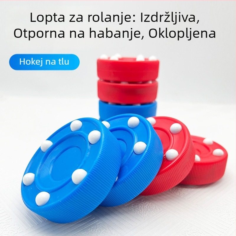 Hokej lopta za trening – ABS materijal, otporna na habanje za suhi teren