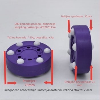 Hokejaški puck, dijamantno izdanje, ABS, marka Wheel upper