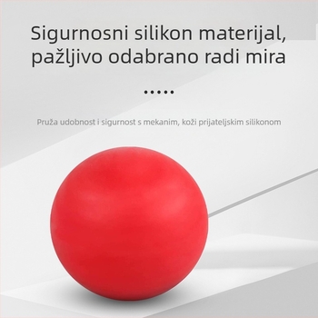 Joga lopta – Silikon masaža fascia, duboko opuštanje mišića i akupunkturne točke; Brend Jianai, Materijal Silikon, Težina 152 g, Prilagodba dostupna.