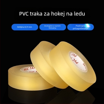 PVC traka za hokej na ledu, prozorna, visoko prianjajuća, otporna na habanje, protuklizna