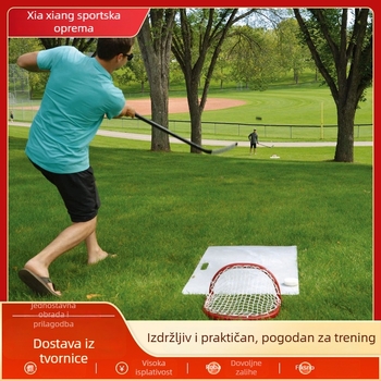 Hokejaški gol od karbonskog čelika, sklopiv i prenosiv, prilagodljiv, namijenjen treningu na ledu i snijegu