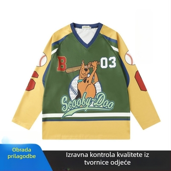 Led hokejska uniforma, prilagođena sublimacijskom ispisu, brzo se suši, 100% poliester, za odrasle, unisex