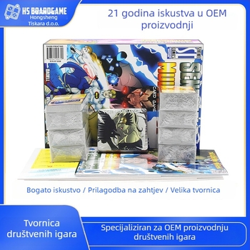Dječja obrazovna stolna igra za unutarnju upotrebu, papirni materijal, uzrast 0–14 godina, razvija inteligenciju i koordinaciju ruku i oka