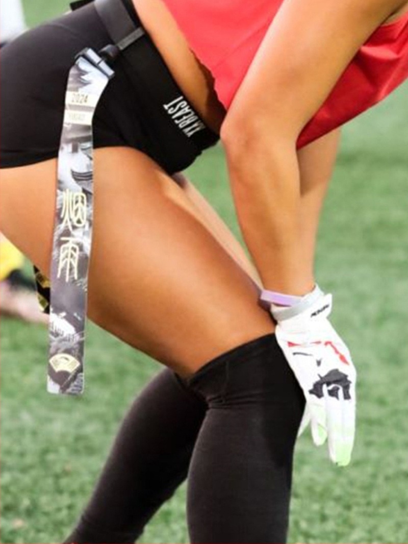 xxbeast Pas za flag nogomet s PVC trakom, šiven strojem