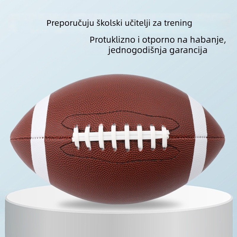 Fen Zan američki nogomet, PU, šivanje mašinom, br. 0331, ispis logotipa moguć, personalizacija