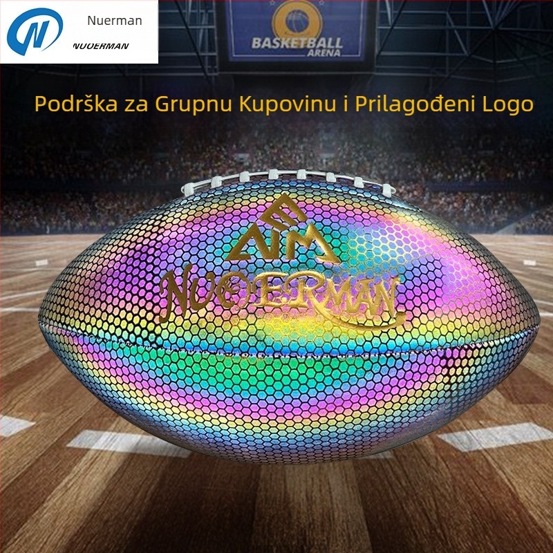 Rugby pojas za struk – PU reflektirajući, šivanje strojem, oprema za trening odraslih, Norman brend, otisnuti logo OK