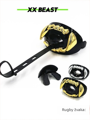 Rugby zaštitnik zubi za odrasle i tinejdžere — XXBEAST, materijal: TPR, način pričvršćivanja: adhezivno, kategorija: rugby