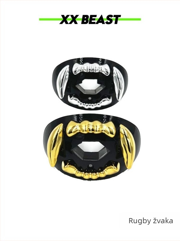 Rugby zaštitnik zubi za odrasle i tinejdžere — XXBEAST, materijal: TPR, način pričvršćivanja: adhezivno, kategorija: rugby