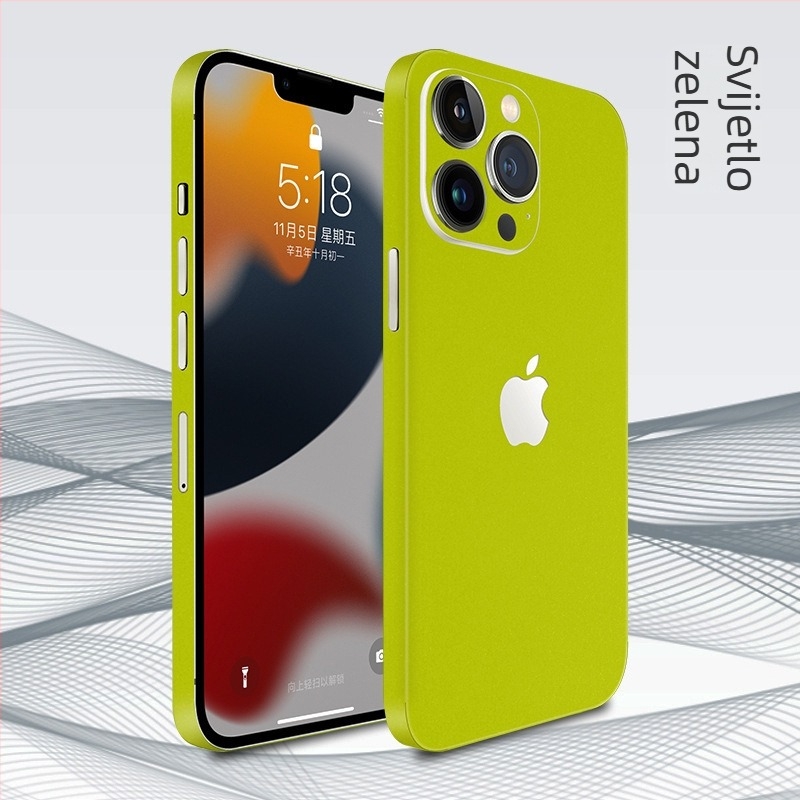 Ogman Stražnji film/Naljepnica za iPhone 14 Pro Max – Obična membrana, Anti-otisk prsta, Stražnji zaštitni film