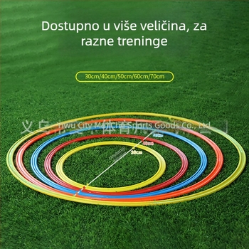 Kružnica za agilnost – trening za noge i nogomet, PP materijal; prilagodba dostupna; dopuštene privatne marke
