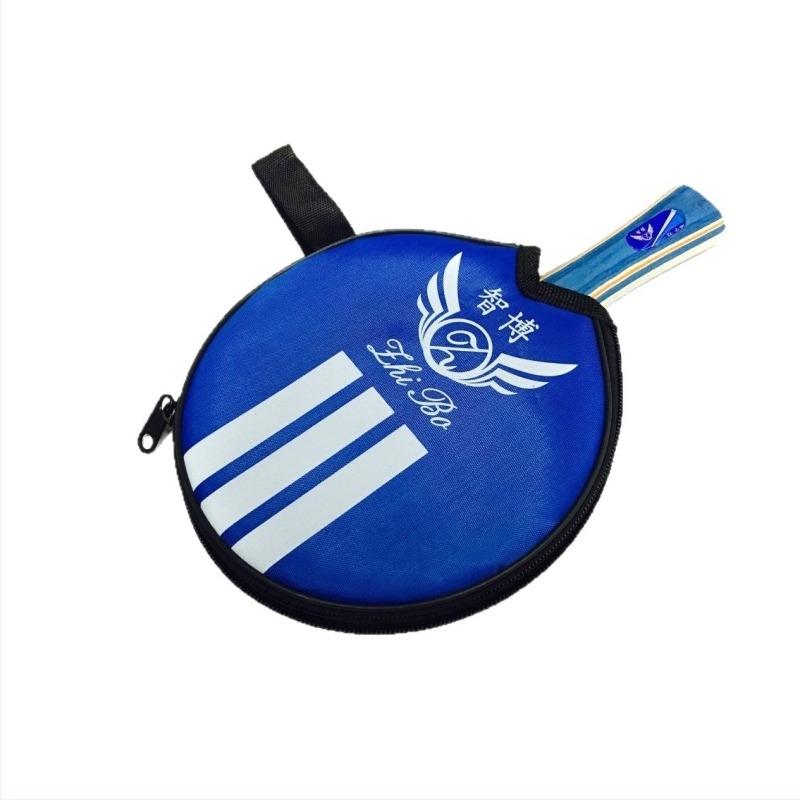 Zhibo reketa za stolni tenis - dvostrano ljepjiva guma, horizontalni udar, prilagodba, logo tiskano