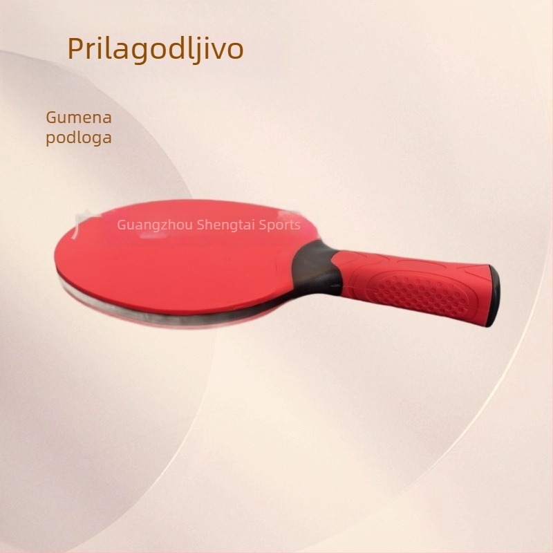 Raketa za stolni tenis, jedinstveno oblikovanje, neposredan udarac, PP donja ploča, ispis loga moguć, prilagodba dostupna