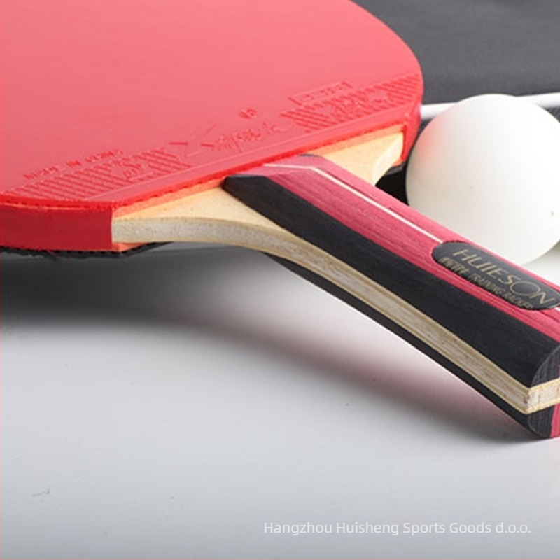 Huisheng reketa za stolni tenis – Basswood ploča, anti-lepljiva guma, horizontalni tip