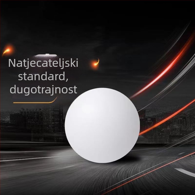 Stolni tenis lopta – visoka elastičnost, za profesionalno natjecanje i trening, bez oznake, PP materijal
