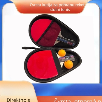 Tvrdi zaštitni kufer za ping-pong palicu, s logotipom, prijenosno, luksuzno