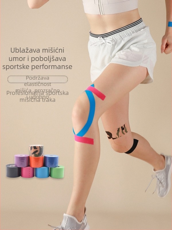Pamukasti mišićni flasteri za sportsku zaštitu