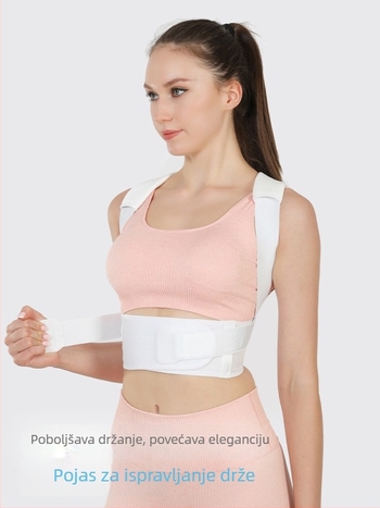 JINGBA ortoza za podršku leđa, prilagodljivi prozračni remen, tijelo od najlona, veličine M-2XL, za odrasle, pogodna za trčanje, vožnju bicikla i fitness.