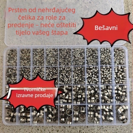Prsten vodilice od nehrđajućeg čelika za štap – bezšivni integrirani dizajn