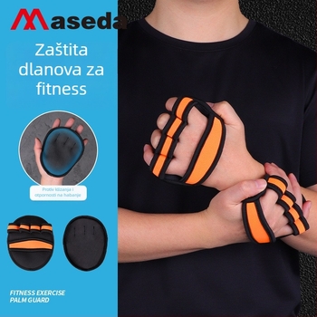 Max rukavice za zaštitu dlanova od diving materijala za fitness, biciklizam i gađanje — dizajn s četiri prsta, protuklizna dlan