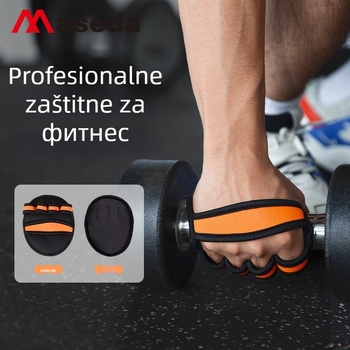 Max rukavice za zaštitu dlanova od diving materijala za fitness, biciklizam i gađanje — dizajn s četiri prsta, protuklizna dlan