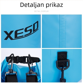 Vanjska vodootporna torba – PVC, 10 L kapacitet, Wind chaser, vodootporan materijal