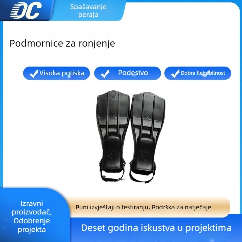 Ouchi OC-6965 Prilagodljive potapljačke peraje s otvorenim stopalom za spašavanje u vodi