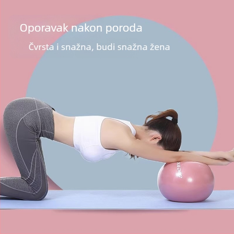 Joga lopta od PVC-a, napuhljiva, prilagodljiva, mogućnosti privatne marke