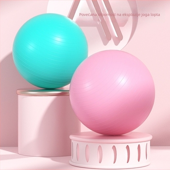 Lopta za jogu - PVC, 900 g, napuhiva, prilagodljiva obrada, privatna oznaka dostupna