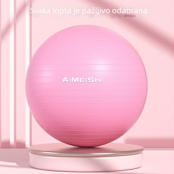 Lopta za jogu - PVC, 900 g, napuhiva, prilagodljiva obrada, privatna oznaka dostupna